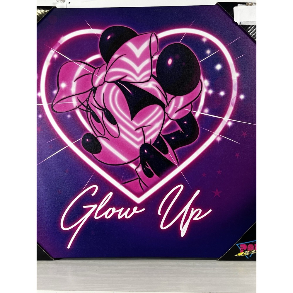 Glow Up Pop Creations Minnie Mouse Wall Art‎ 17×17